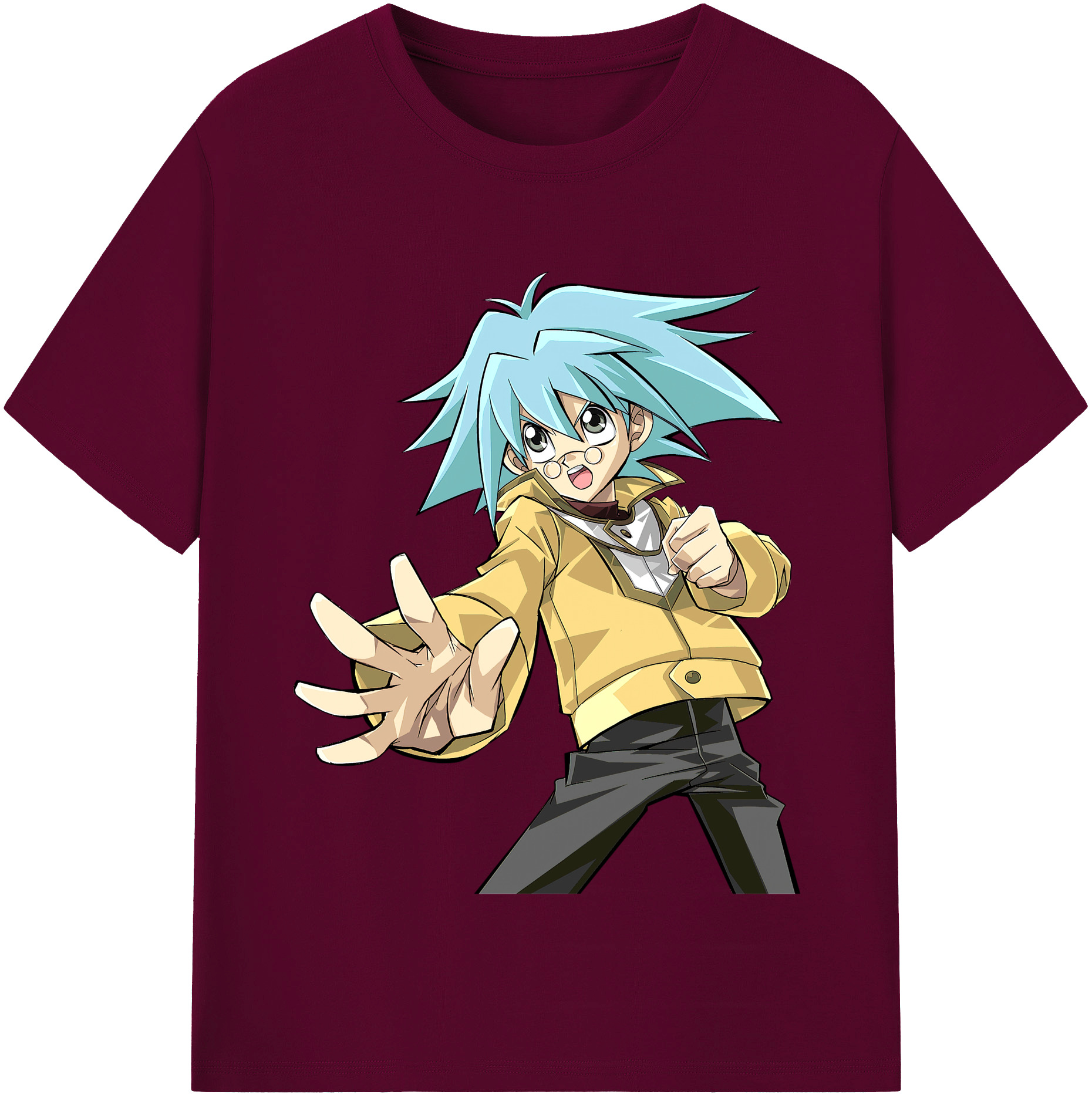 （画像用） 遊☆戯☆王 Yu-Gi-Oh! レディースカジュアルプリントTシャツ（綿100％）